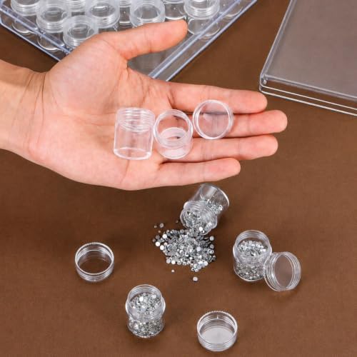 60 Grids Bead Organizer, Diamond Art Storage Containers, 1.15 x 1 Inch