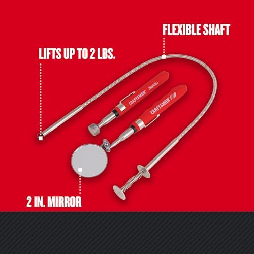 CRAFTSMAN 3 Piece Automotive Mechanic Magnetic Pickup Tool Kit (CMMT98276)