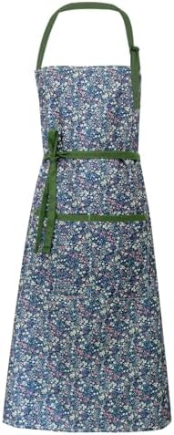 Women's Vintage Floral Kitchen Apron for Cooking & Gardening