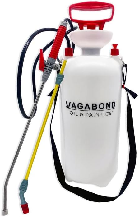 Vagabond Oil & Paint, Co - Premium 8 Liter Low-Pressure Pump-Sprayer