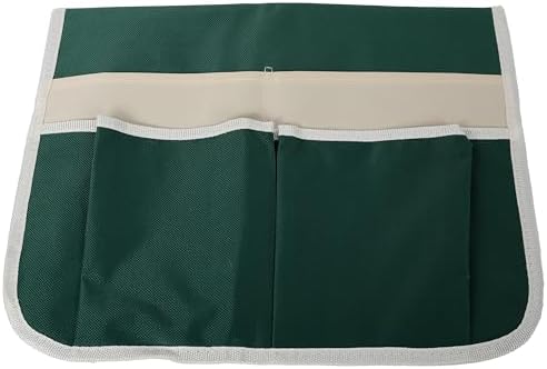 Garden Kneeler and Seat for Seniors with Tool Bag - 330lb Capacity Foldable Garden Stool and Kneeler, Upgraded Bench Kneeler with Padded Seat Green Gardening Kneeling Chair