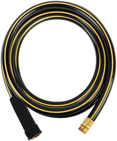 10ft 3/4” Short Leader Garden Hose, Solution4Patio, Male to Female Fittings
