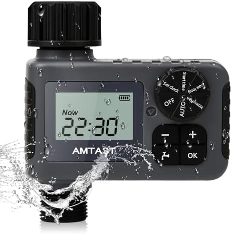 Sprinkler Timer Programmable Garden Hose Faucet Timer for Yard