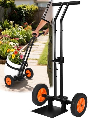 Plant Caddy with Wheels, 260LBS Capacity Rolling Plant Dolly Pot Mover