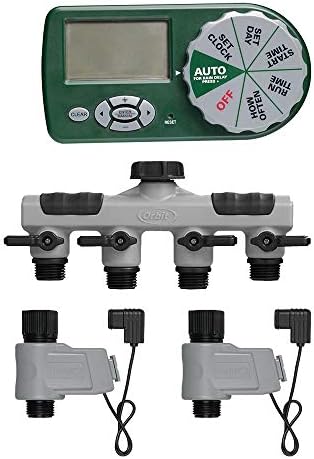 Orbit 2-Zone Automatic Yard Watering System with Hose Timer - 58911