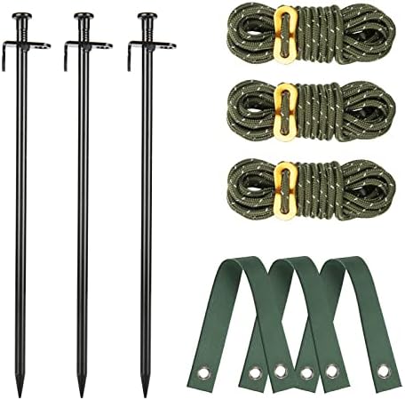 Tree Stakes and Supports, RIFNY Tree Straightening Kits for Leaning Tree