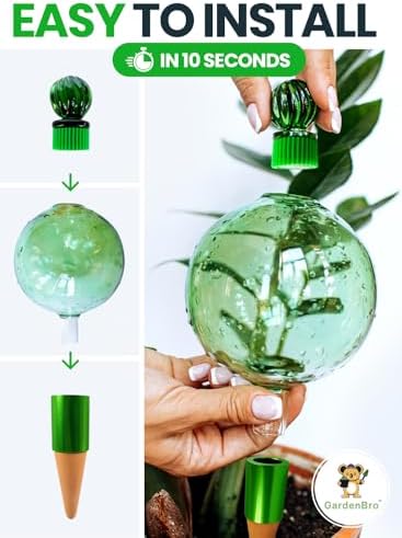 16 Oz Plant Watering Globes, Large Self Watering Globes For Indoor Plants