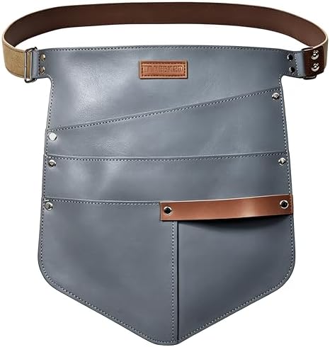 Garden Tool Belt for Women,Gardening Gifts for Women.Artificial Leather belt for tools.Stylish, durable, and easy to clean。Carry tools on‑the‑go, soft and comfortable。