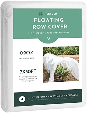 Plant Freeze Protection Cover, 7x50 FT Floating Row Cover