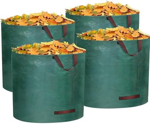4-Pack 106 Gallon Standable Reusable Yard Waste Bags