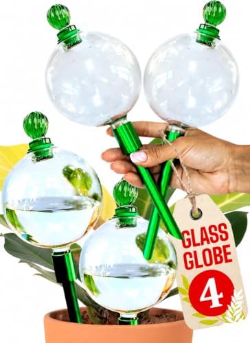 4pc 16 Oz Plant Watering Globes Large Self Watering Globes For Indoor Plant