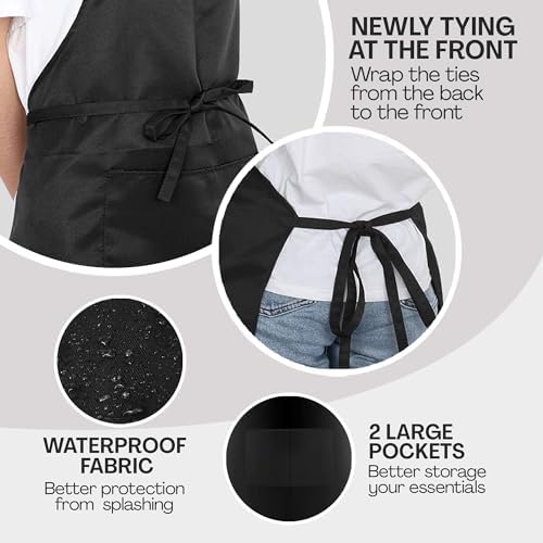 Custom Garden Apron for Men and Women with Custom Name, Personalized Gardening Aprons for Women- Customized Harvest Apron - Garden Apron with Pockets for Men - Personalized Gardening Gift for Mom