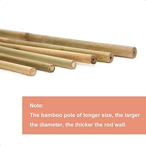 Bamboo Stakes 3FT Garden Plant Stake for Indoor Plants 25 Pack