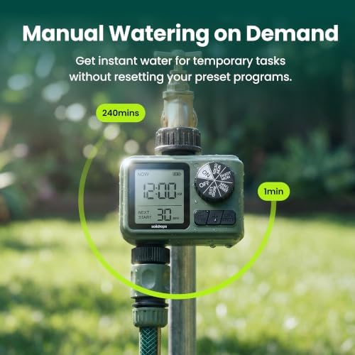 Garden Hose Sprinkler Timer 1 or 2 Outlet Programmable Controller