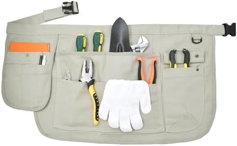 Nanxson Tool Apron Half Canvas Apron With Muti-Pockets