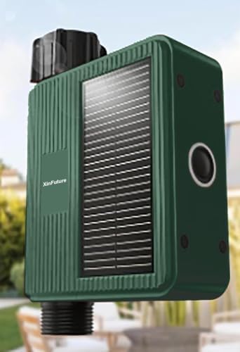 Solar WiFi Water Timer for Garden Hose, APP Smart Sprinkler Controller