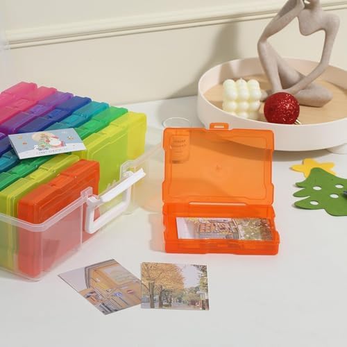 16 Pack Small Plastic Storage Box Storage Container