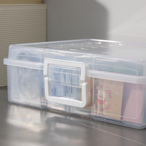 novelinks Photo Storage Box and 16 Inner 4" x 6" Photo Storage Containers