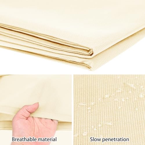 Homimp Frost Protection for Plants,Plant Covers Warm Plant Protection Cover Bags for Winter Frost Cold Weather Shrubs & Trees Jacket Covers,Yellow, 31.5" W x 47.3" H(8 PCS)