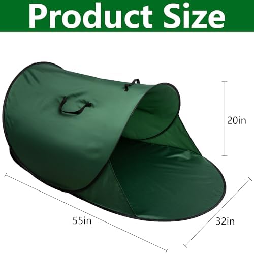 150 Gallon Foldable Pop Up Leaf Collector, Large Leaf Pickup and Loader Bag