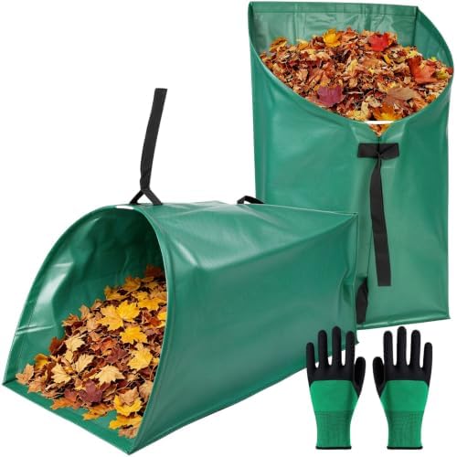72 Gallon Lawn Leaf Bags, Yard Waste Bags, Leaf Collector, 2 Pack