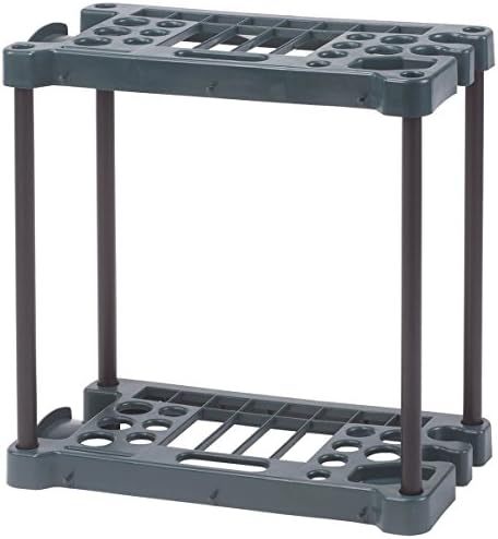 Fox Valley Traders Garden Tool Organizer, Green, 23" Long x 12 1/2" Wide