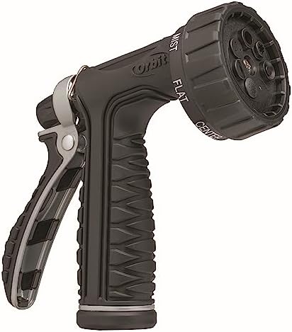 Orbit 26814 Pro Flo Metal Rear Trigger Hose Spray Nozzles Dual Pack