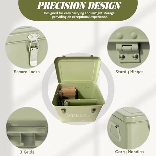 Ecopark Seed Storage Box, Professional All-in-one Kit