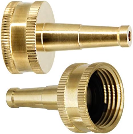 Twinkle Star Brass Jet Sweeper Jet Nozzle, 2 Pack