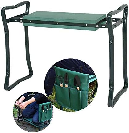 ShoppingOnBed Folding Garden Bench Seat Stool Kneeler