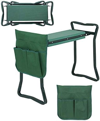 ShoppingOnBed Folding Garden Bench Seat Stool Kneeler