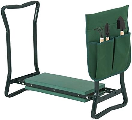 ShoppingOnBed Folding Garden Bench Seat Stool Kneeler