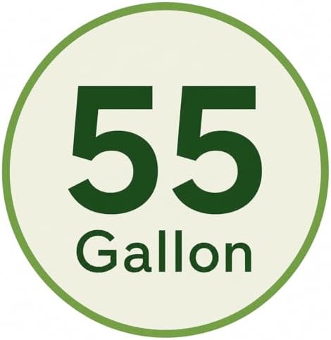 UNNI 50-55 Gallon Compostable Bags, 10 Count, 208 L, Extra Thick 1.38 Mil