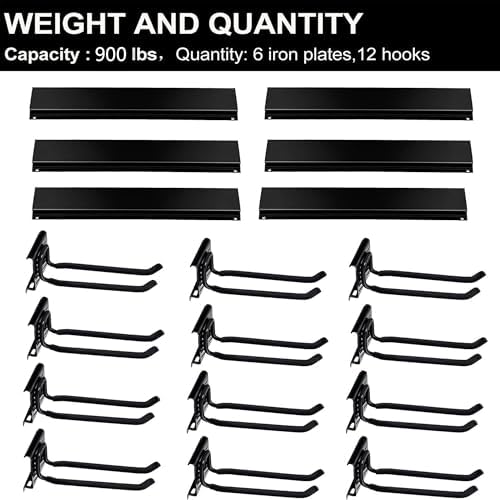 Wallmaster Garage Storage Organization Wall Mount Folding Chair Hangers