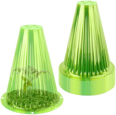 30 Pack Garden Cloches for Plants, Reusable Bell Plant Cover