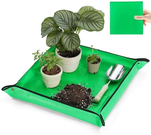 Repotting Mat Super Thick for Soil & Succulent Potting Mix 26.8"x 26.8"