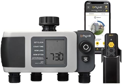 Orbit B-hyve XD 4-Port Smart Hose Watering Timer with Wi-Fi Hub - 24639