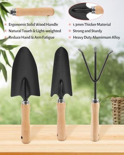 5 Piece Pink Gardening Tool Set for Women