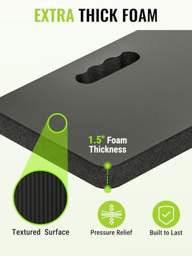 WORKPRO Extra Thick Kneeling Pad, Soft NBR Foam Cushioning for Knees