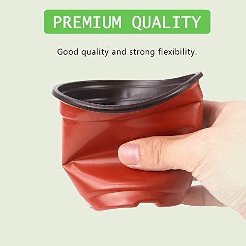 Plant Pots,40 Pcs 4" Plastic Plant Nursery Seed Starting Pots Nursery Pots for Succulent Seedling Cutting Transplanting