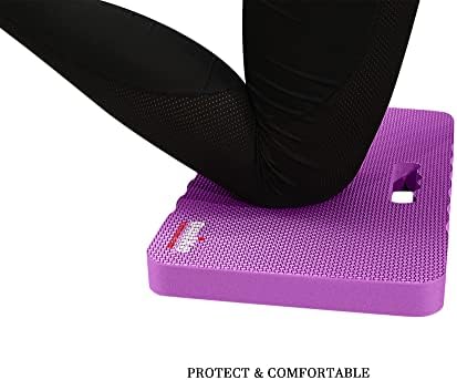 Comfy Extra Large Thick Waterproof Gardening Kneeling Pad Foam Kneeler Mat Garden Knee Pad Cushion for Gardening Planting Yard Work Prayer Yoga Mechanic Workout Baby Bath