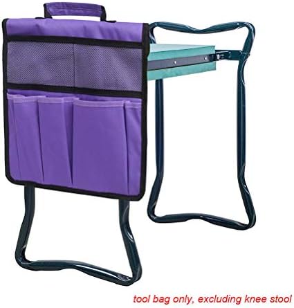 Garden Kneeler Tool Bag Stool Pouch Seat Storage Tote Hanging Organizer, 600D Portable for Outdoor Gardening(Size: 11.81 * 7.48 * 0.19 in) ()
