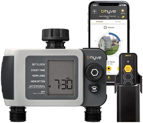 Orbit B-hyve XD 2-Port Smart Hose Watering Timer with Wi-Fi Hub - 24637