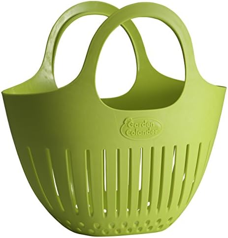 Hutzler Mini Colander Garden Basket, Small, Green