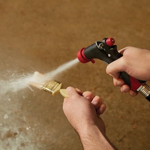 Gilmour Pro Heavy Duty Rear Control Garden Hose Nozzle with Insulated Grip