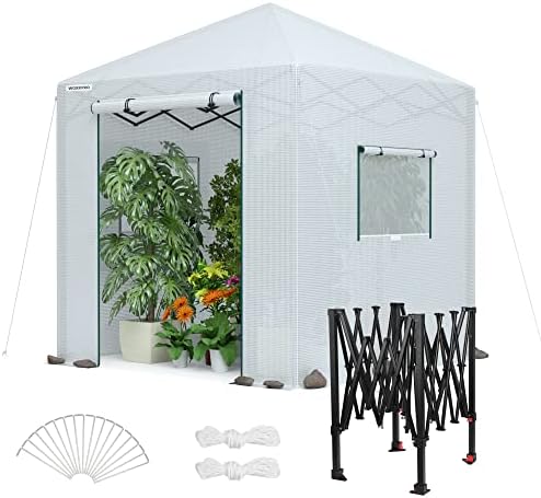 WORKPRO 94”x 94”x 99” Pop-up Greenhouse for Outdoors