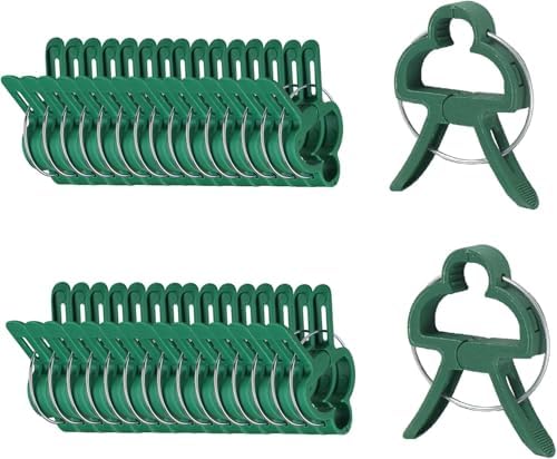 Plant Clips Garden Clips for Supporting Plants, Flowers and Vines, Gentle Durable Plant Support Clips Set (96 Small)