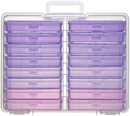 4"x6" Photo Storage Box with 16 Inner Photo Case