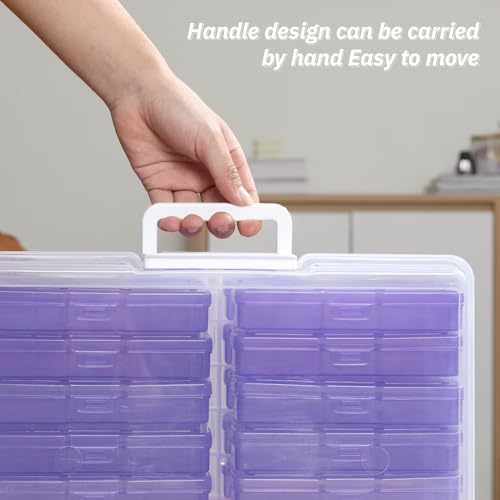 4"x6" Photo Storage Box with 16 Inner Photo Case
