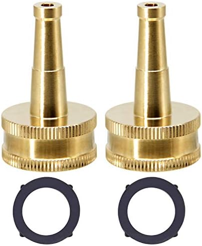 Twinkle Star Brass Jet Sweeper Jet Nozzle, 2 Pack